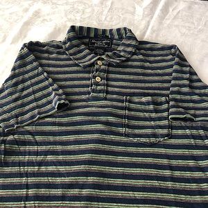 Men’s Abercrombie polo style short sleeve golf shirt w 1 pocket- Size M